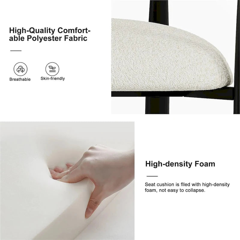 94.48 Inch Modern Minimalist 9 - Piece Extendable Sintered Stone Top Double Pedestal Dining Set