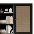 Mid-Century Modern Style Black Sideboard