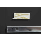 3-Drawers 14.96 W Metal Vertical File Cabinet with Lock Office Home Vertical File Cabinet for A4 Legal/Letter Size