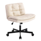 Large Size Swivel Armless Home Office Desk Chair