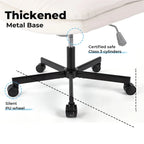 Large Size Swivel Armless Home Office Desk Chair