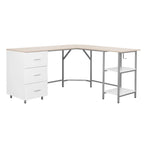 Modern Designs L-Shape Home Office Desk With Storage
