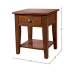 Dexter Reclaimed Wood Side Table
