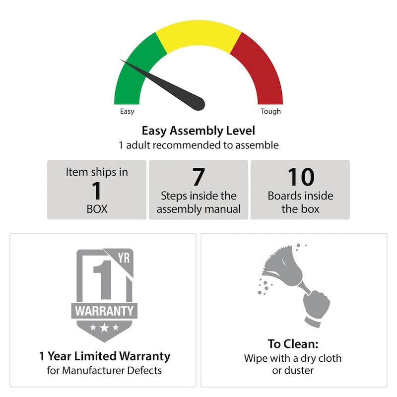 Modern-Style Rectangular Coffee Table