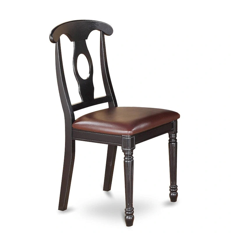 East West Furniture Dining Set Contains a Rectangle Table and Dining Chairs with a Bench (Chair Seat Type Options)