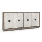 Classic Home Denver 80 Distressed Gray Sideboard Buffet