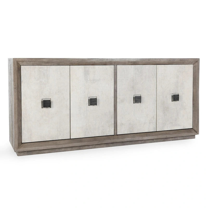 Classic Home Denver 80 Distressed Gray Sideboard Buffet