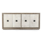 Classic Home Denver 80 Distressed Gray Sideboard Buffet