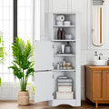 5-Tiers Bathroom Floor Storage Cabinet, Slim Bathroom Storage Cabinet