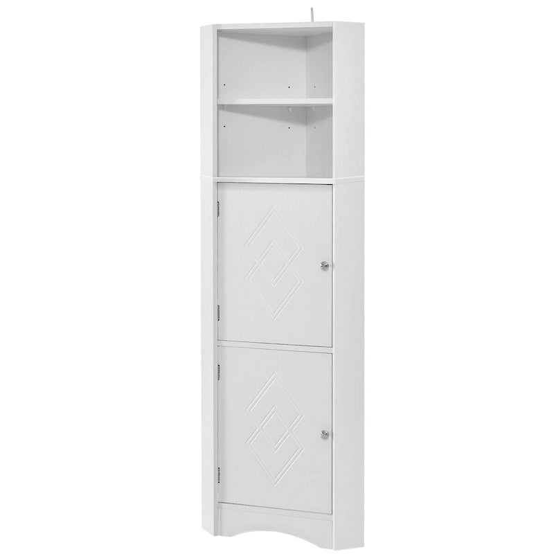 5-Tiers Bathroom Floor Storage Cabinet, Slim Bathroom Storage Cabinet