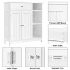 Bathroom Floor Cabinet - 12D x 29.5W x 31.5H