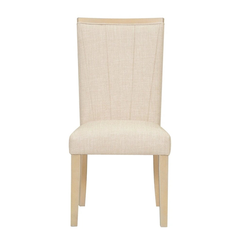 Contemporary 6-Piece 78inch Extendable Pedestal Dining Table Set