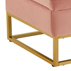 Modern Velvet Upholstered Storage Bench with Flip-Up Seat Top
