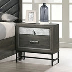 Furniture of America Heinisk Contemporary Grey 5-Piece Platform Bedroom Set