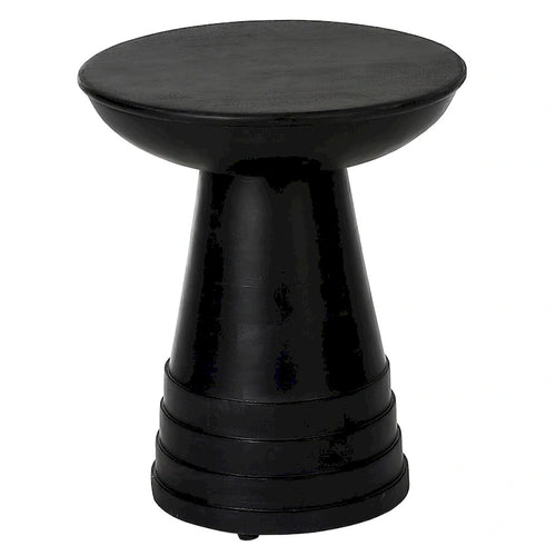 16 in Solid Wood Round End Table