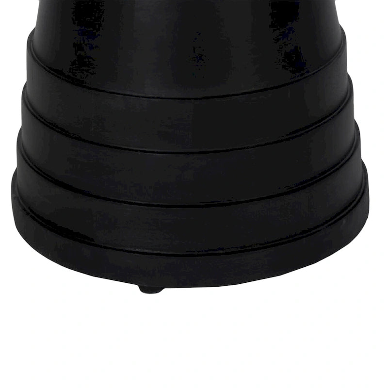 16 in Solid Wood Round End Table