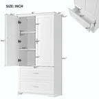 Cabinet with Two Doors and Drawers