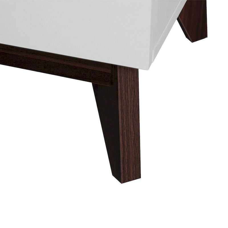 6-Drawer Double Dresser with Wide Drawers,White Dresser for Bedroom, Wood Storage Chest of Drawers for Living Room Hallway