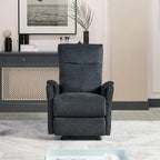 Kai Modern Blue Contemporary Power Recliner with Charger