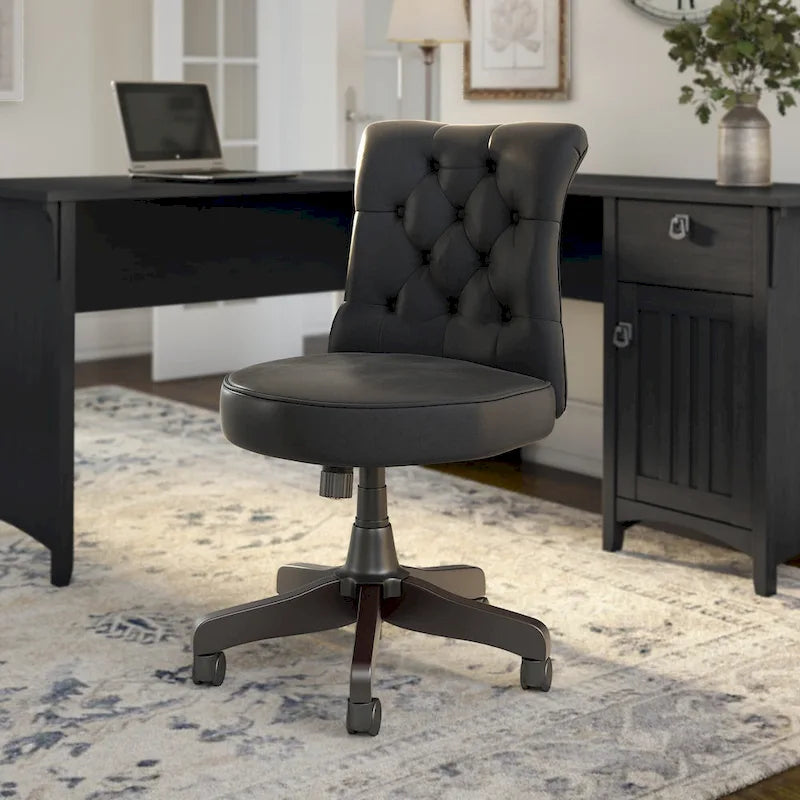 Bush Business Furniture Arden Lane Mid Back Tufted Office Chair