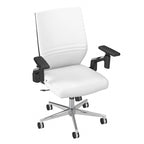 Cabot Mid Back Leather Office Chair by Bush Furniture