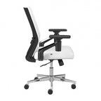 Cabot Mid Back Leather Office Chair by Bush Furniture